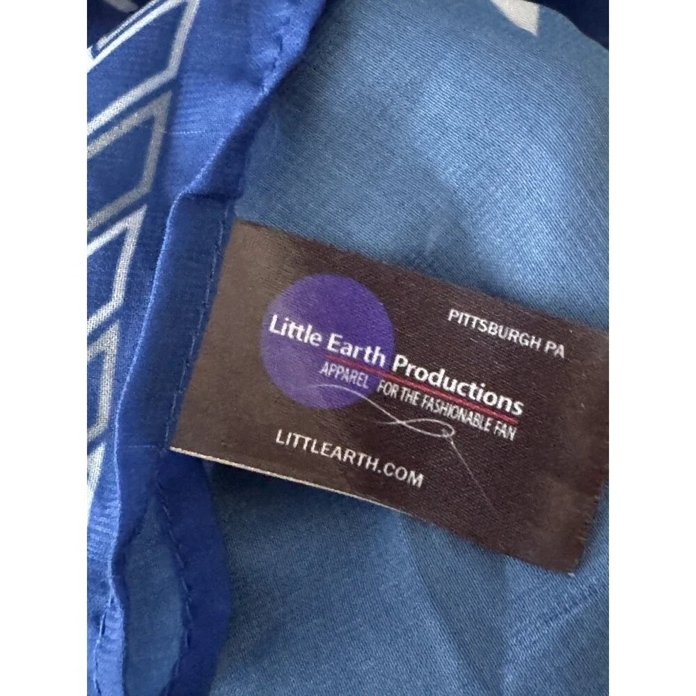 NFL Indianapolis Colts Little Earth Mandala Kaftan Poncho One Size Blue